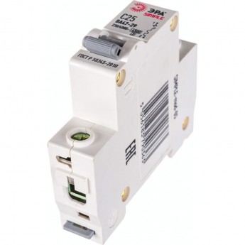 Автоматический выключатель ЭРА SIMPLE-MOD-05 1P 25А C 4,5кА ВА 47-29 Автоматический выключатель ЭРА SIMPLE-MOD-05 1P 25А C 4,5кА ВА 47-29