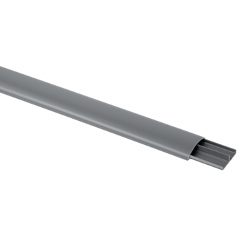 Кабель-канал ЭРА Б0064436 50х12 L2000 напольный серый RAL 7046