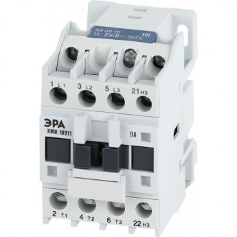 Контактор ЭРА PRO KKM11-009-230-01-E КМИ-10911 9А 230В/АС3 1НЗ Контактор ЭРА PRO KKM11-009-230-01-E КМИ-10911 9А 230В/АС3 1НЗ