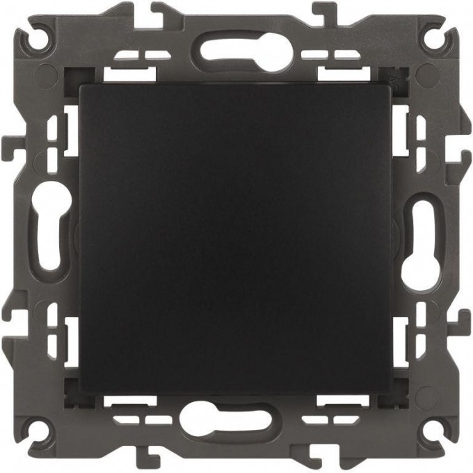 Переключатель ЭРА ELEGANCE 14-1103-05 10А IP20 250В 10AX антрацит B0034227