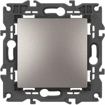 Переключатель ЭРА ELEGANCE Б0065792 14-1103-16 10АХ-250В титан