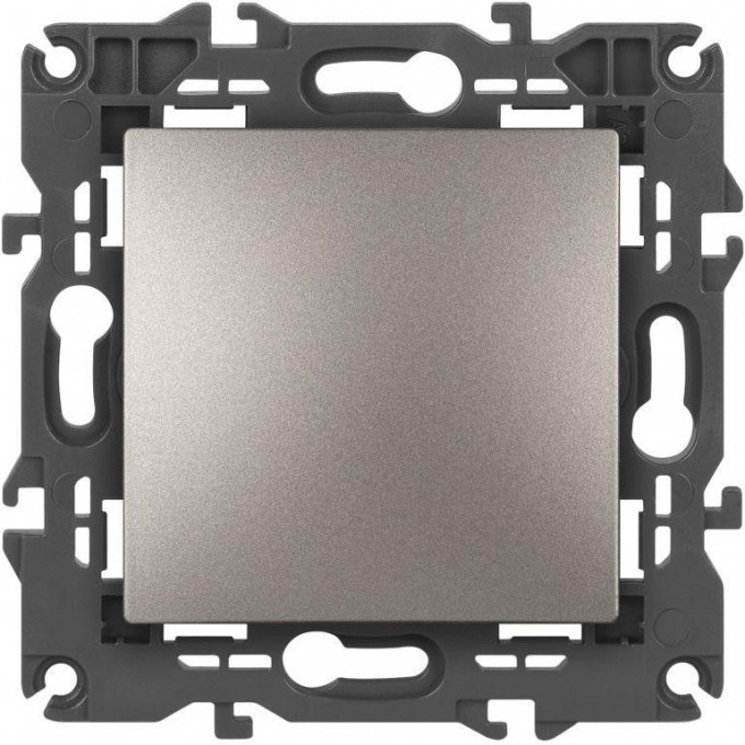 Переключатель перекрестный ЭРА ELEGANCE Б0065809 14-1108-16 10АХ-250В IP20 титан B0065809