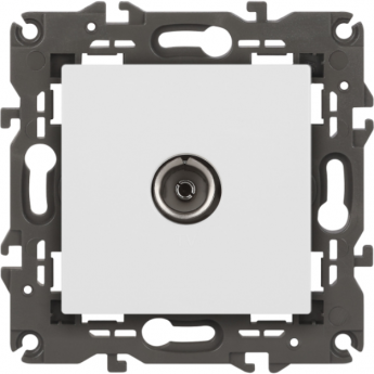 Розетка TV одиночная ЭРА ELEGANCE 14-3101-01 IP20 белый