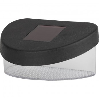 Садовый светильник ЭРА SL-PL8-MNT1 на солнечной батарее, пластик, черный, 5,5 см