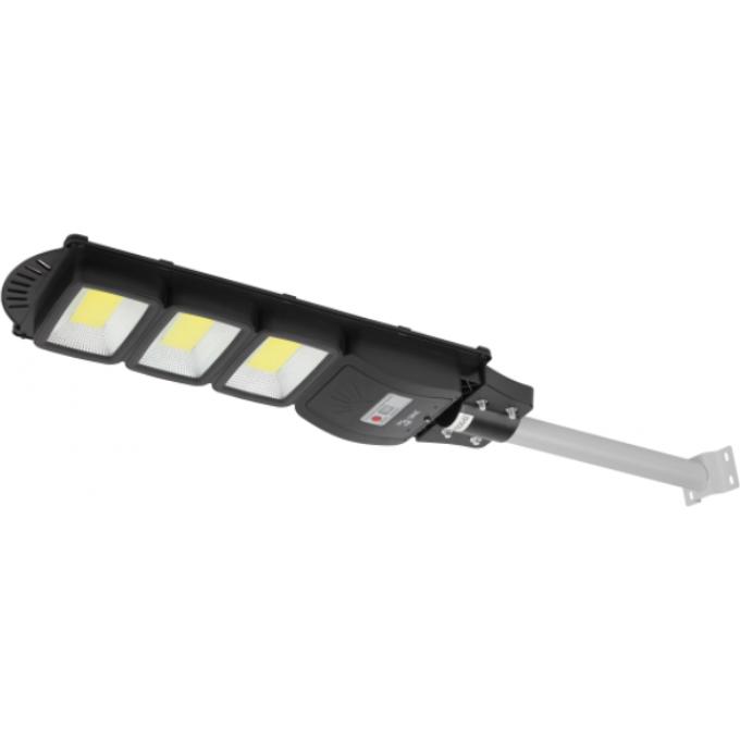 Светильник ЭРА Б0046796 60Вт 5000К IP65 1100лм консольный на солнечной батарее COB с кронштейном с датчиком движения ПДУ B0046796