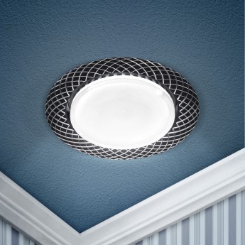 Светильник ЭРА KL 76 AL/BK /1 под лампу Gx53 220V 13W черный Светильник ЭРА KL 76 AL/BK /1 под лампу Gx53 220V 13W черный