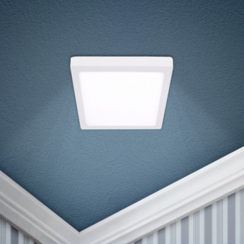 Светильник светодиодный ЭРА LED 9-12-4K квадратный накладной LED 12W 220V 4000K белый Светильник светодиодный ЭРА LED 9-12-4K квадратный накладной LED 12W 220V 4000K белый