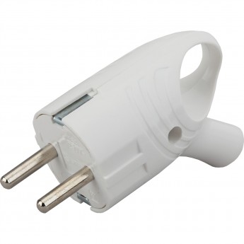 Вилка Vx4-W ЭРА с/з угловая с кольцом 16A белая Вилка Vx4-W ЭРА с/з угловая с кольцом 16A белая