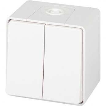 Выключатель ЭРА ЭКСПЕРТ 11-1504-01 IP55 10АХ-250В ОУ белый