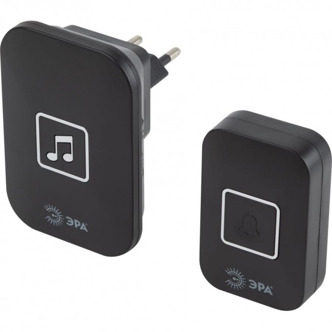 Звонок беспроводной ЭРА С97 60 мелодий черн. Б0054086 B0054086